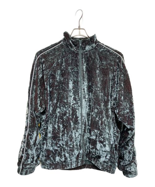 SUPREME（シュプリーム）SUPREME (シュプリーム) 23AW Crushed Velvet Track Jacket / クラッシュベルベットトラックジャケット  グリーン サイズ:Lの古着・服飾アイテム