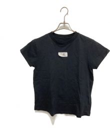 MM6 Maison Margiela（エムエムシックス メゾンマルジェラ）の古着「クロップドT」｜ブラック