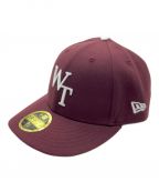 New Era×WTAPSニューエラ×ダブルタップス）の古着「59FIFTY LOW PROFILE CAP」｜ボルドー