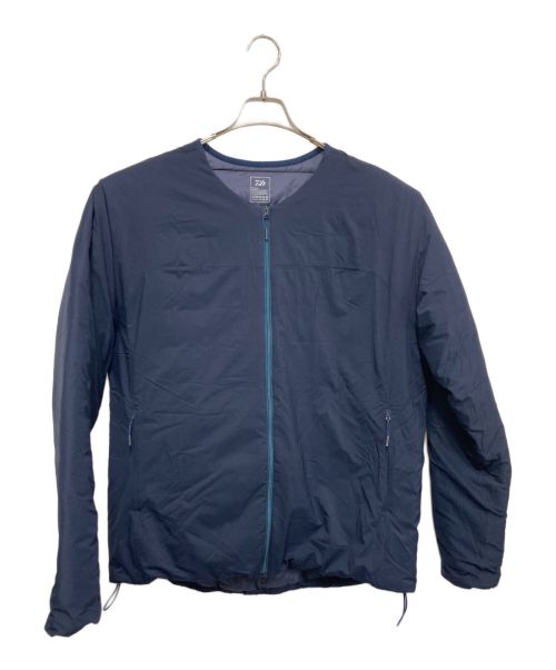 DAIWA LIFESTYLE（ダイワ ライフスタイル）DAIWA LIFESTYLE (ダイワ ライフスタイル) PADDING INNER JACKET　パディング インナー  ジャケット ネイビー サイズ:Lの古着・服飾アイテム