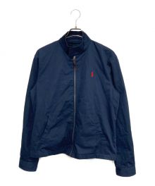 POLO RALPH LAUREN（ポロ・ラルフローレン）の古着「スイングトップ」｜ネイビー