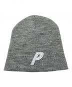 PALACEパレス）の古着「P NEIN CUFF BEANIE」｜グレー