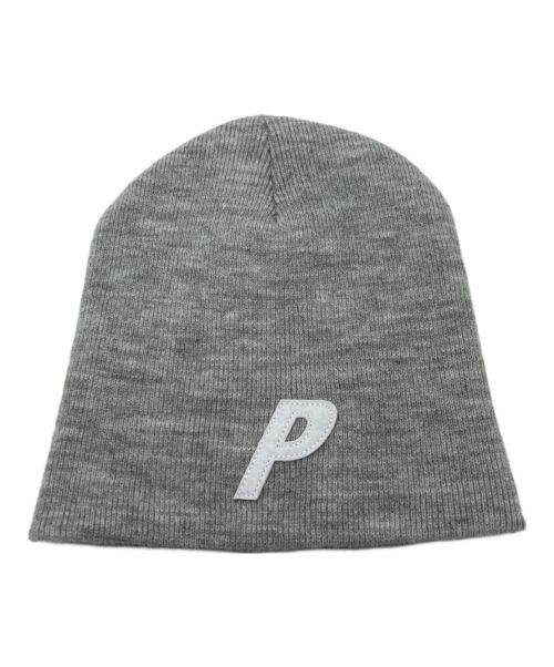 PALACE（パレス）PALACE (パレス) P NEIN CUFF BEANIE グレーの古着・服飾アイテム