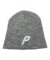 PALACE（パレス）の古着「P NEIN CUFF BEANIE」｜グレー