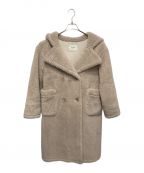 HER LIP TOハーリップトゥ）の古着「Fleur Shearling Boa Coat（フルールシャーリングボアコート）」｜アイボリー