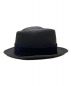 WACKO MARIA×東京HAT ROCKERS (ワコマリア×トウキョウハットルーキーズ) 中折れハット ブラック サイズ:M：3980円