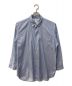 COMME des GARCONS SHIRT（コムデギャルソンシャツ）の古着「STRIPE OVERSIZE LS SHIRT」｜ブルー