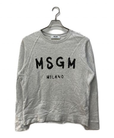 [中古]MSGM(エムエスジーエム)のメンズ トップス ロゴスウェット