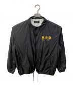 EXODUS×D.O.D JEWELRYエクソダス×ディーオーディージュエリー）の古着「SPIDERWEB COACH JACKET」｜ブラック