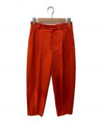 6(ROKU) BEAUTY&YOUTHロク ビューティーアンドユース）の古着「KARSEY PANTS」｜オレンジ
