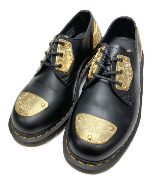 Dr.Martens（ドクターマーチン）Dr.Martens (ドクターマーチン) KING NERD レザーシューズ ブラック サイズ:UK6の古着・服飾アイテム