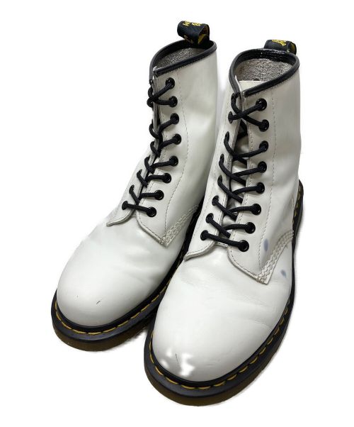 Dr.Martens（ドクターマーチン）Dr.Martens (ドクターマーチン) 8ホールブーツ ホワイト サイズ:UK8の古着・服飾アイテム