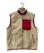 Patagoniaパタゴニア）の古着「Classic Retro-X Vest」｜ベージュ×レッド