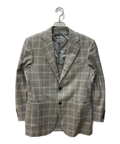 Aquascutum（アクアスキュータム）Aquascutum (アクアスキュータム) テーラードジャケット グレー サイズ:92A5の古着・服飾アイテム