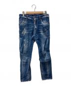 DSQUARED2ディースクエアード）の古着「tidy biker jean」｜ブルー