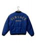 VERSACE JEANS COUTURE (ヴェルサーチ ジーンズクチュール) MA-1ジャケット ブルー サイズ:XS：9800円