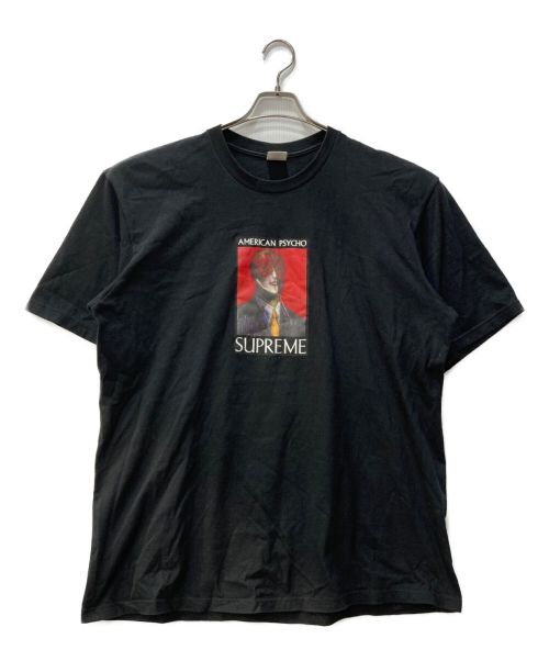 SUPREME（シュプリーム）SUPREME (シュプリーム) プリントTシャツ  American Psycho Tee ブラック サイズ:XLの古着・服飾アイテム