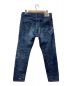 uniform experiment (ユニフォームエクスペリメント) DAMAGED DENIM PANTS　ダメージデニム　UE-220033 インディゴ サイズ:2：8800円