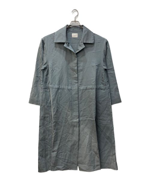 Demi-Luxe Beams（デミルクス ビームス）Demi-Luxe BEAMS (デミルクス ビームス) ドロストオープンカラーコート グレー サイズ:38の古着・服飾アイテム