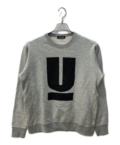 UNDERCOVER（アンダーカバー）UNDERCOVER (アンダーカバー) クルーネックロゴスウェット UCA4891-01 グレー サイズ:4 未使用品の古着・服飾アイテム