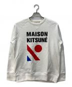 maison kitsuneメゾンキツネ）の古着「礼式限定モデルスウェット CSS16U701 REISHIKI」｜ホワイト