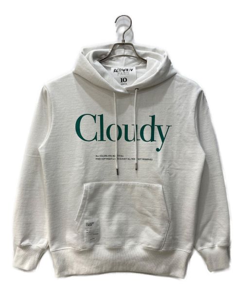 CLOUDY（クラウディー）CLOUDY (クラウディー) プルオーバーパーカー 231220 ホワイト サイズ:Sの古着・服飾アイテム