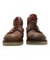 中古・古着 RED WING (レッドウィング) レザーシューズ  Classic Work 6  8166 ブラウン サイズ:US 9 1/2：5800円