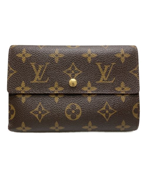 LOUIS VUITTON（ルイ ヴィトン）LOUIS VUITTON (ルイ ヴィトン) 3つ折り財布	モノグラム　ポルトトレゾール エテュイパピエ　M61202	SP0919の古着・服飾アイテム