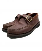 RUSSELL MOCCASINラッセルモカシン）の古着「レザーシューズ3196」｜ブラウン