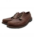 RUSSELL MOCCASINラッセルモカシン）の古着「レザーシューズ  379914」｜ブラウン