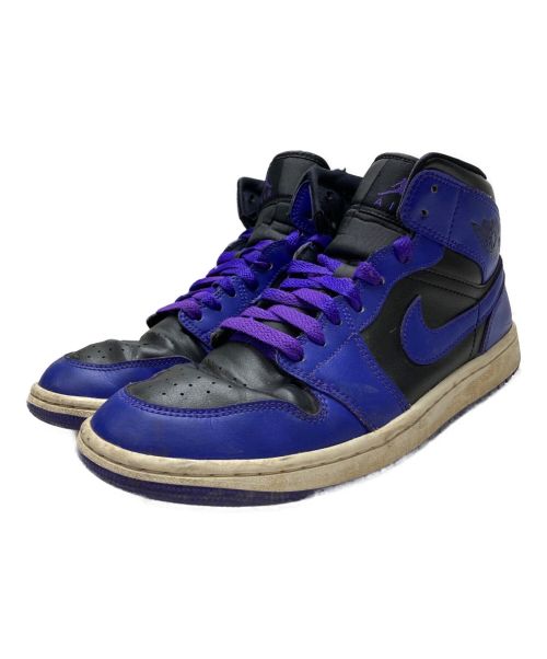 NIKE（ナイキ）NIKE (ナイキ) AIR JORDAN 1 MID　BQ6472-051 ブルー サイズ:27の古着・服飾アイテム