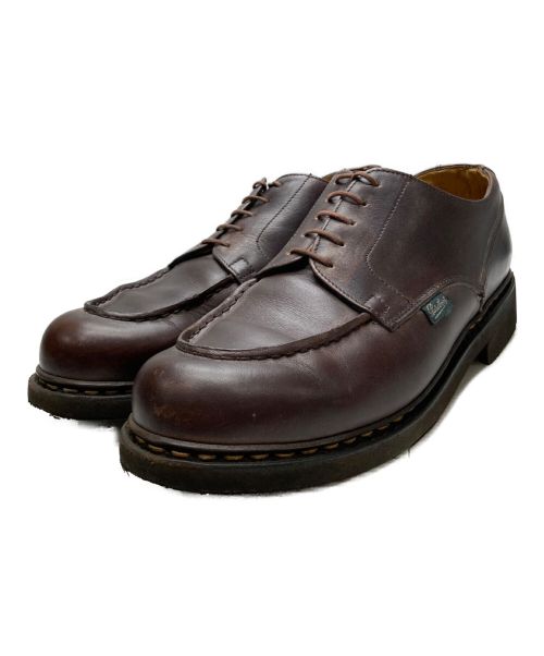 PARABOOT（パラブーツ）PARABOOT (パラブーツ) レザーシューズ	CHAMBORD  13798 ブラウン サイズ:7 1/2の古着・服飾アイテム