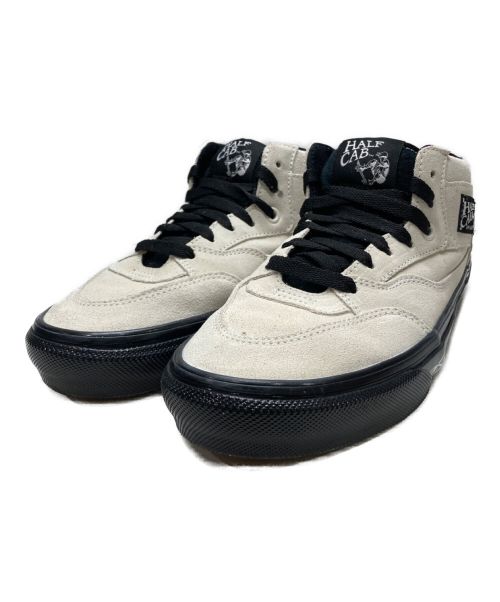 VANS（バンズ）VANS (バンズ) SUPREME (シュプリーム) ミッドカットスニーカー	half cab ベージュ サイズ:26cmの古着・服飾アイテム