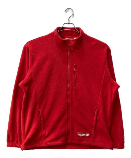 SUPREME（シュプリーム）SUPREME (シュプリーム) polartec zip jacket レッド サイズ:Lの古着・服飾アイテム