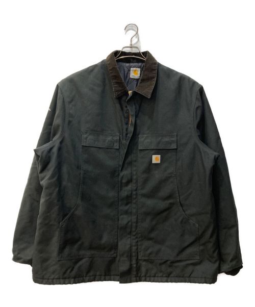 CarHartt（カーハート）CarHartt (カーハート) ダックトラディショナルコート ブラック サイズ:２XLの古着・服飾アイテム