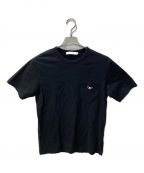 maison kitsuneメゾンキツネ）の古着「ポケットTシャツFM00120KJ0010」｜ブラック