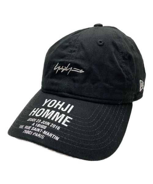 YOHJI YAMAMOTO（ヨウジヤマモト）YOHJI YAMAMOTO (ヨウジヤマモト) New Era (ニューエラ) キャップ  HZ-H86-970  1209の古着・服飾アイテム