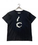 MM6 Maison Margielaエムエムシックス メゾンマルジェラ）の古着「プリントTシャツ  18SS  S32GC0480」｜ブラック