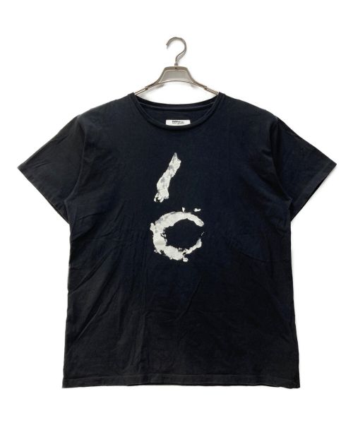 MM6 Maison Margiela（エムエムシックス メゾンマルジェラ）MM6 Maison Margiela (エムエムシックス メゾンマルジェラ) プリントTシャツ  18SS  S32GC0480 ブラック サイズ:Ｓの古着・服飾アイテム