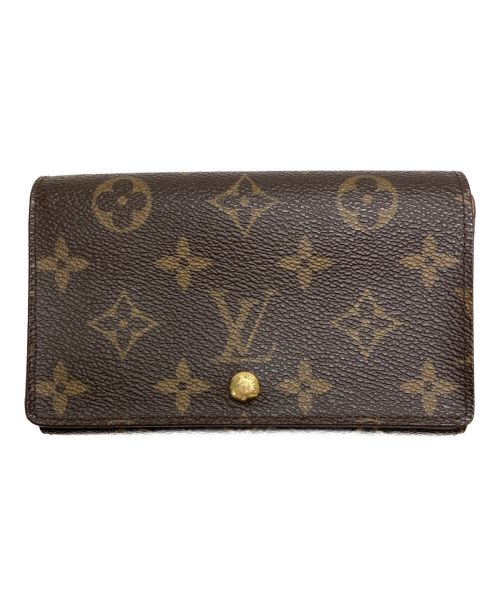 LOUIS VUITTON（ルイ ヴィトン）LOUIS VUITTON (ルイ ヴィトン) 2つ折り財布  モノグラム  ポルトモネ・ビエ・トレゾール　M61730	 SD1000の古着・服飾アイテム