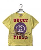 GUCCIグッチ）の古着「Tシャツ XJD37」｜イエロー