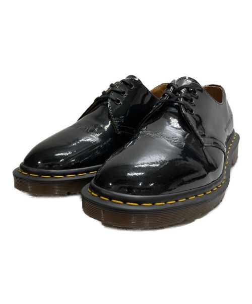 Dr.Martens（ドクターマーチン）Dr.Martens (ドクターマーチン) UNDERCOVER (アンダーカバー) エナメルシューズ ブラック サイズ:UK8の古着・服飾アイテム