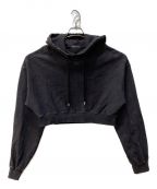 MAISON SPECIALメゾンスペシャル）の古着「Short Hoodie 21232415202」｜ブラック