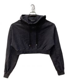 MAISON SPECIAL（メゾンスペシャル）の古着「Short Hoodie 21232415202」｜ブラック