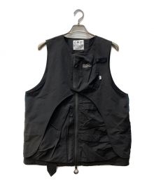 CMF OUTDOOR GARMENT（コンフィーアウトドアガーメント）の古着「OVERLAY VEST」｜ブラック