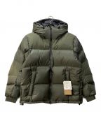 THE NORTH FACEザ ノース フェイス）の古着「WS Nuptse Hoodie/ウィンドストッパーヌプシフーディーND92162」｜グリーン