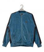 Needlesニードルズ）の古着「R.C. Track Jacket - C/PE Velour MR291」｜スカイブルー