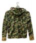 adidas (アディダス) A BATHING APE (アベイシングエイプ) SHARK HOODIE BAPE サルカモシャークジップパーカー	DW9286 グリーン サイズ:2XO：24800円