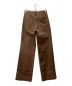 JOHN LAWRENCE SULLIVAN (ジョンローレンスサリバン) Wide Trouser 2A032-0220-59  STUDIOUS限定 ブラウン サイズ:42：13800円