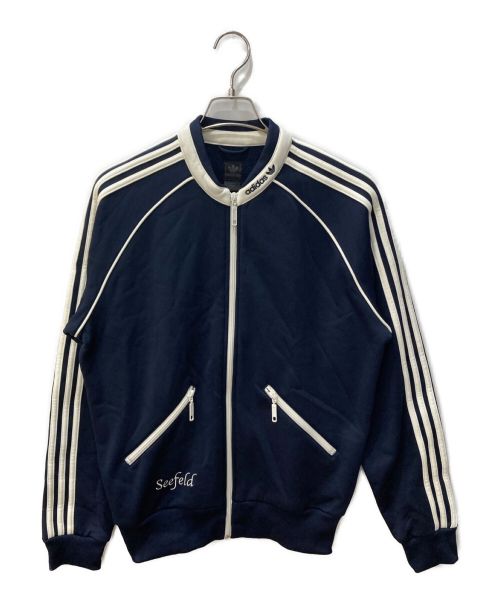 adidas（アディダス）adidas (アディダス) トラックジャケット ネイビー サイズ:Mの古着・服飾アイテム